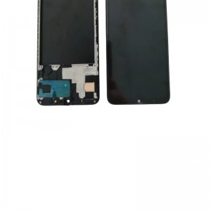 Samsung A70 Screen Display with Touch Screen and Frame Assembly