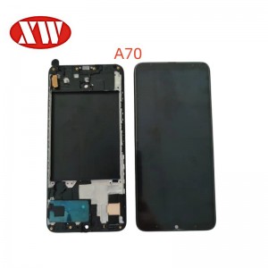 Samsung A70 Screen Display with Touch Screen and Frame Assembly