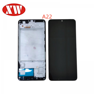 Samsung A22 Original with Frame Mobile Phone for Galaxy Touch Screen LCD Display